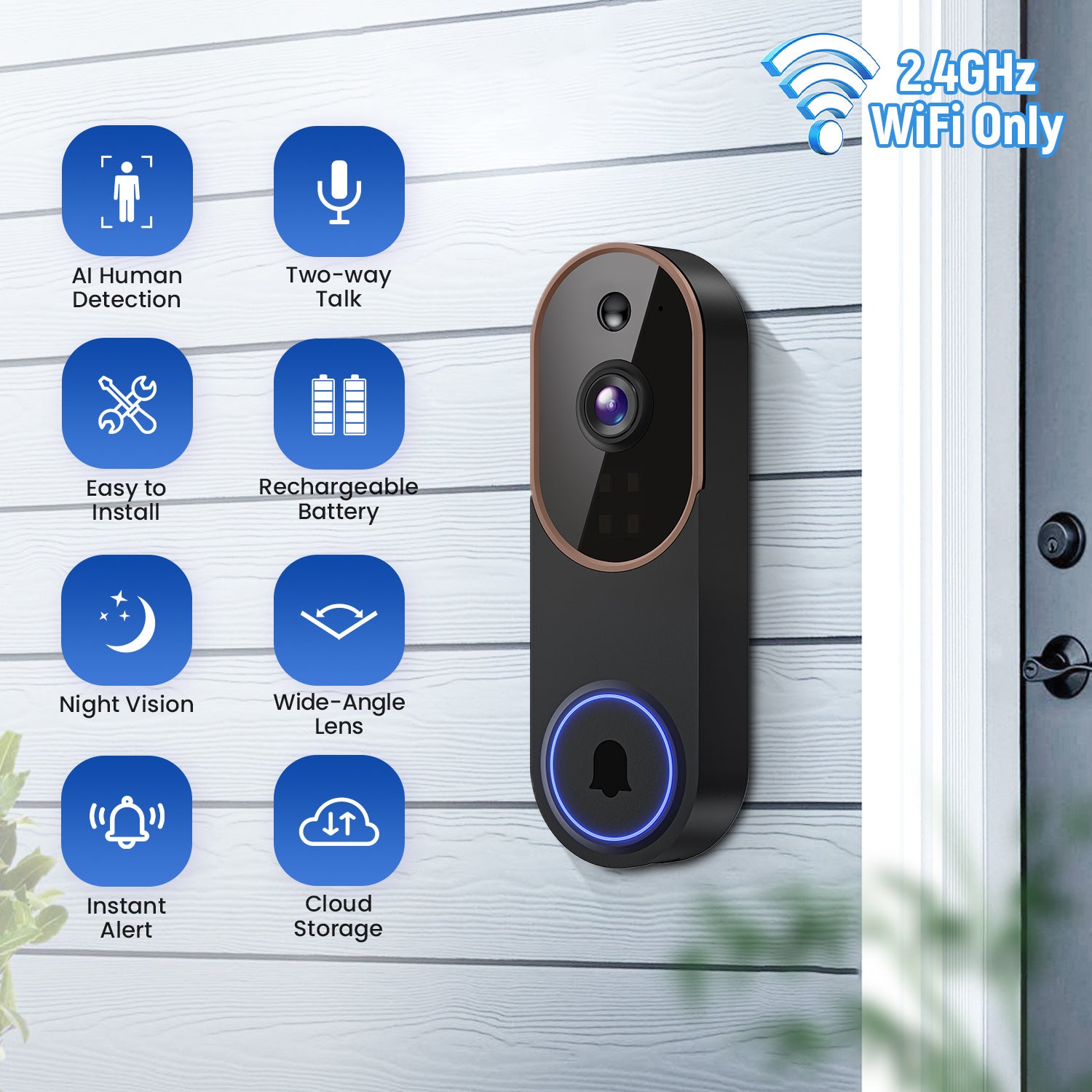 Video Smart Doorbell HiveBulk